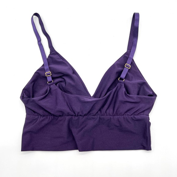 COMMANDO Bralettes Womens Small Purple Set of 2 Butter Comfy Long line Bralette - Picture 9 of 12